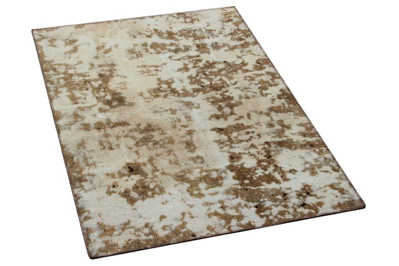 Handknuten Persisk Matta 122x182 cm Vintage - Beige/Brun - Textil & mattor - Matta - Orientalisk matta - Persisk matta