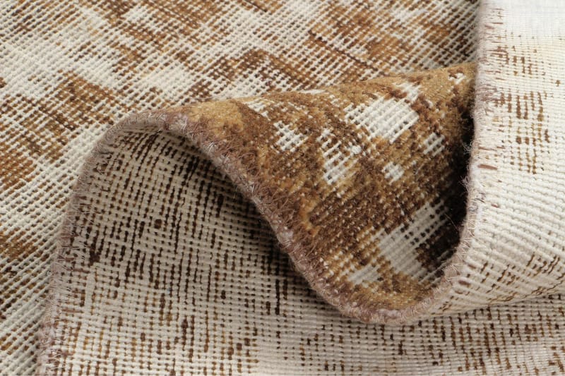 Handknuten Persisk Matta 108x180 cm Vintage - Beige/Brun - Textil & mattor - Matta - Orientalisk matta - Persisk matta