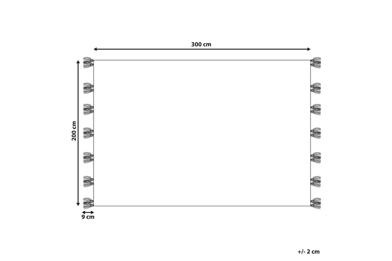 Kelimmatta Aratashen 80x150 cm - Grå - Kelimmatta