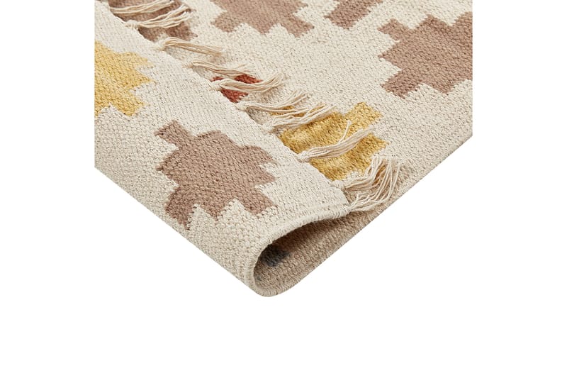 Kelimmatta Atan 160x230 cm - Beige - Textil & mattor - Matta - Orientalisk matta - Kelimmatta