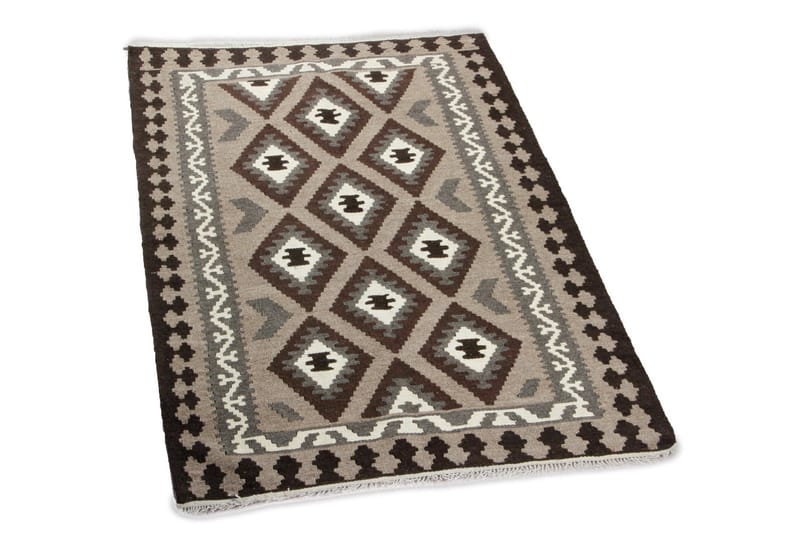 Handknuten Persisk Matta 108x180 cm Kelim - Creme/Beige/Brun - Textil & mattor - Matta - Orientalisk matta - Kelimmatta