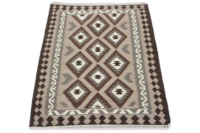 Handknuten Persisk Matta 108x180 cm Kelim - Creme/Beige/Brun - Textil & mattor - Matta - Orientalisk matta - Kelimmatta