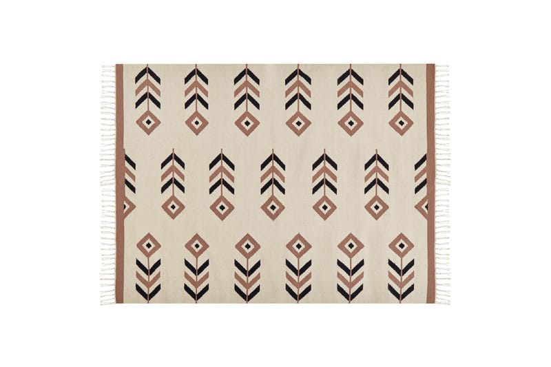 Kelimmatta Niavan 140x200 cm - Beige - Textil & mattor - Matta - Orientalisk matta - Kelimmatta