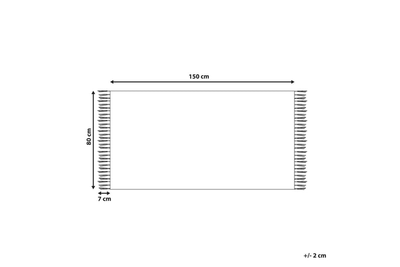 Kelimmatta Parakar 80x150 cm - Röd - Textil & mattor - Matta - Orientalisk matta - Kelimmatta