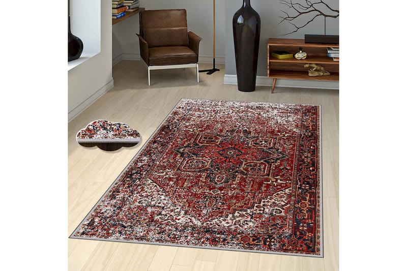 Matta Homefesto 100x150 cm - Multifärgad - Textil & mattor - Matta - Orientalisk matta - Persisk matta