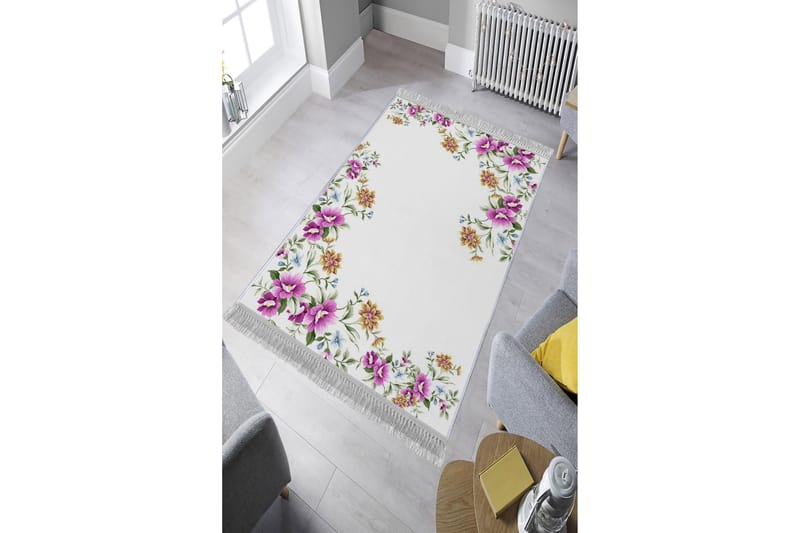 Matta Homefesto 100x150 cm - Multifärgad - Små mattor - Orientalisk matta - Stor matta - Persisk matta