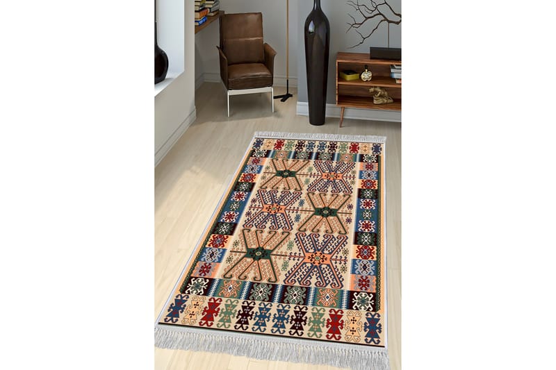 Matta Homefesto 100x150 cm - Multifärgad - Textil & mattor - Matta - Orientalisk matta - Persisk matta