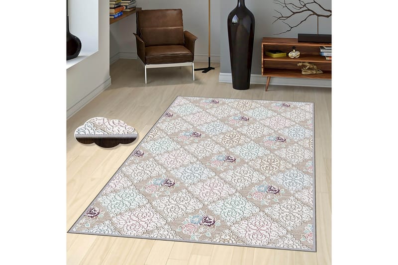 Matta Homefesto 100x150 cm - Multifärgad - Textil & mattor - Matta - Orientalisk matta - Persisk matta