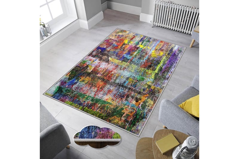 Matta Homefesto 100x200 cm - Multifärgad - Textil & mattor - Matta - Orientalisk matta - Persisk matta