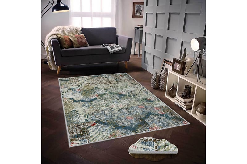 Matta Homefesto 100x200 cm - Multifärgad - Textil & mattor - Matta - Orientalisk matta - Persisk matta