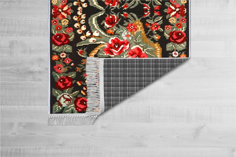 Matta Homefesto 100x200 cm - Multifärgad/Sammet - Textil & mattor - Matta - Orientalisk matta - Persisk matta