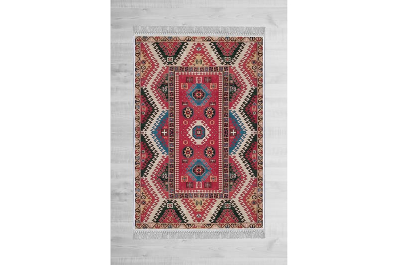 Matta Homefesto 100x200 cm - Multifärgad/Sammet - Textil & mattor - Matta - Orientalisk matta - Persisk matta