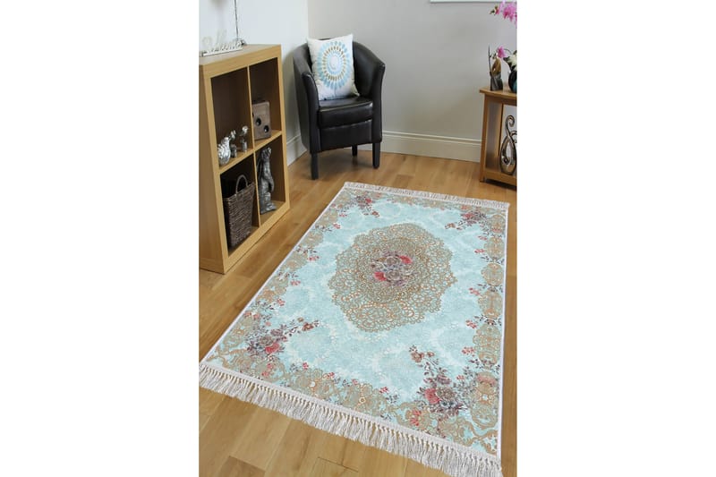 Matta Homefesto 100x200 cm - Multifärgad/Sammet - Textil & mattor - Matta - Orientalisk matta - Persisk matta