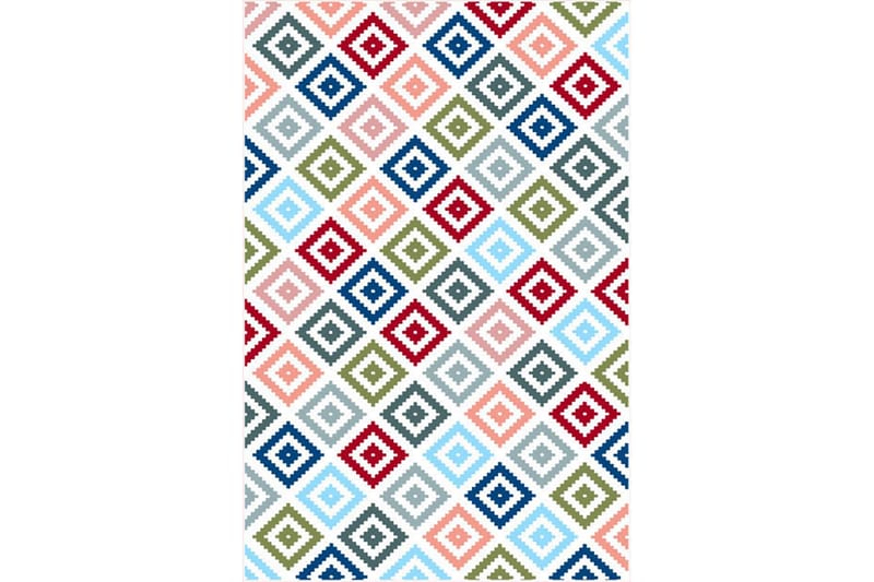 Matta Homefesto 100x300 cm - Multifärgad/Sammet - Textil & mattor - Matta - Orientalisk matta - Persisk matta