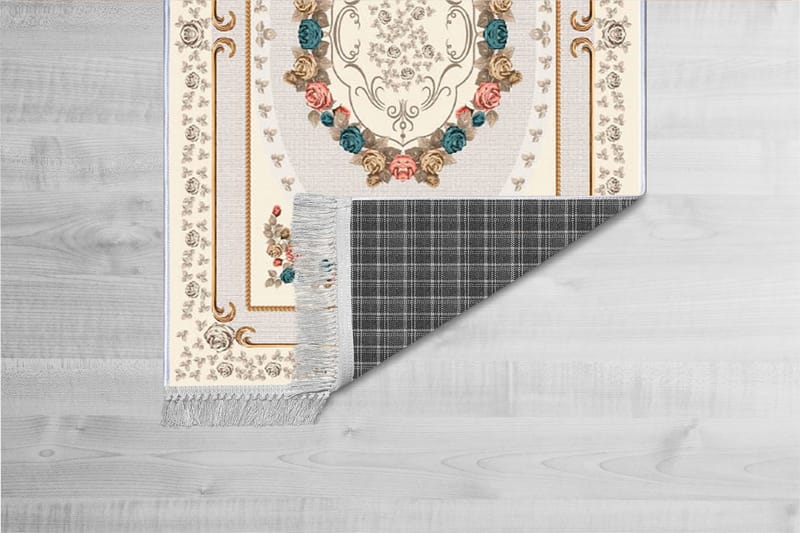 Matta Homefesto 100x300 cm - Multifärgad/Sammet - Textil & mattor - Matta - Orientalisk matta - Persisk matta