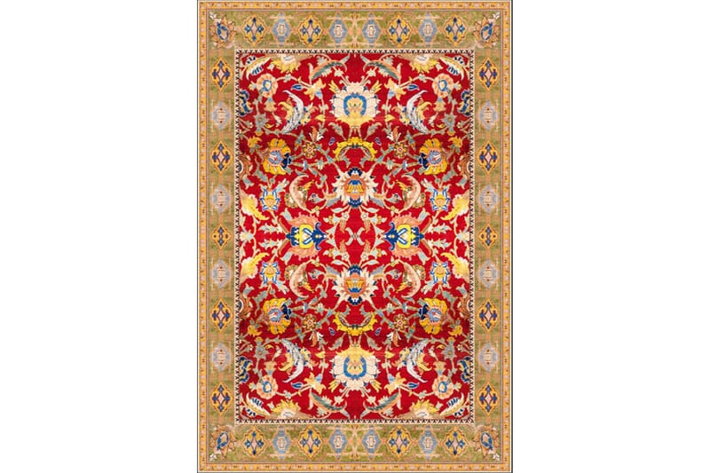 Matta Homefesto 120x180 cm - Multifärgad/Sammet - Textil & mattor - Matta - Orientalisk matta - Persisk matta