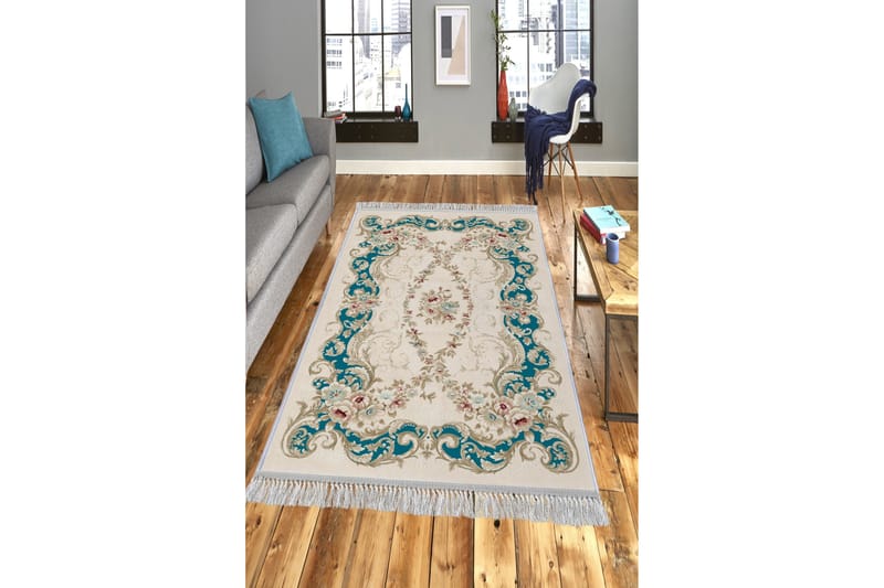 Matta Homefesto 120x180 cm - Multifärgad/Sammet - Små mattor - Orientalisk matta - Stor matta - Persisk matta