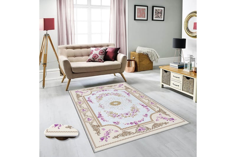 Matta Homefesto 140x220 cm - Multifärgad - Textil & mattor - Matta - Orientalisk matta - Persisk matta