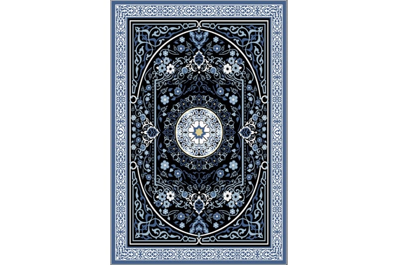 Matta Homefesto 140x220 cm - Multifärgad/Sammet - Textil & mattor - Matta - Orientalisk matta - Persisk matta