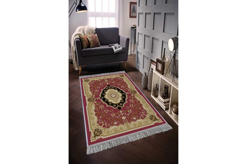 Matta Homefesto 140x220 cm - Multifärgad/Sammet - Textil & mattor - Matta - Orientalisk matta - Persisk matta