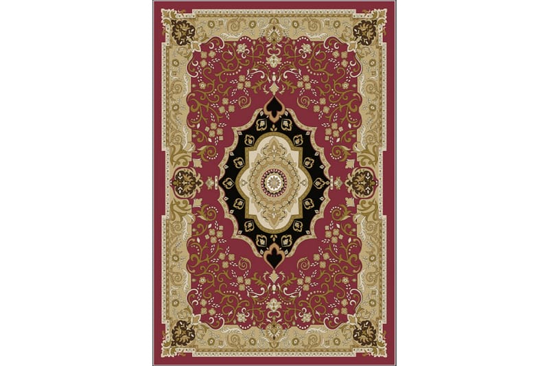 Matta Homefesto 140x220 cm - Multifärgad/Sammet - Textil & mattor - Matta - Orientalisk matta - Persisk matta