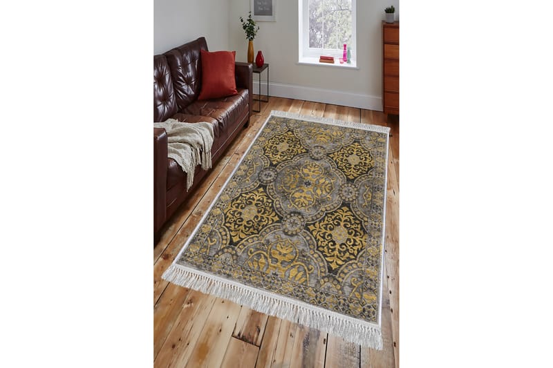 Matta Homefesto 140x220 cm - Multifärgad/Sammet - Textil & mattor - Matta - Orientalisk matta - Persisk matta