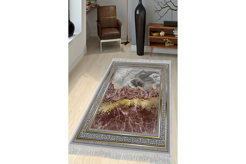 Matta Homefesto 140x220 cm - Multifärgad/Sammet - Textil & mattor - Matta - Orientalisk matta - Persisk matta