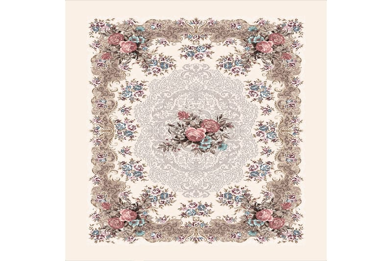 Matta Homefesto 160x230 cm - Multifärgad - Små mattor - Orientalisk matta - Stor matta - Persisk matta