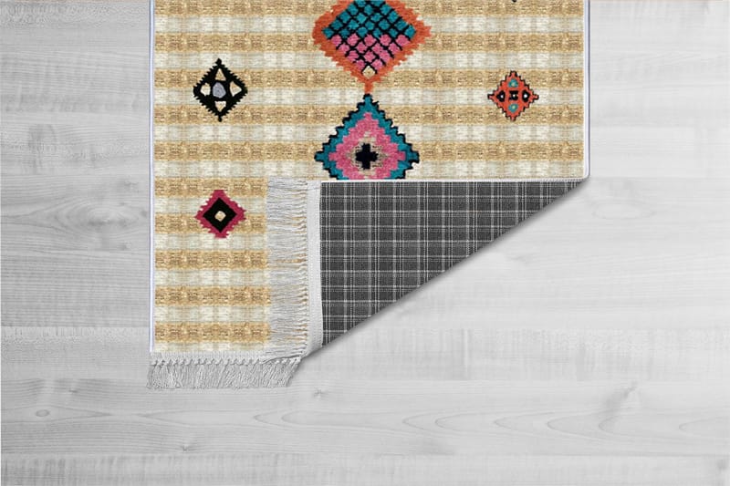 Matta Homefesto 160x230 cm - Multifärgad/Sammet - Textil & mattor - Matta - Orientalisk matta - Persisk matta