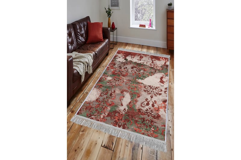 Matta Homefesto 160x230 cm - Multifärgad/Sammet - Små mattor - Orientalisk matta - Stor matta - Persisk matta