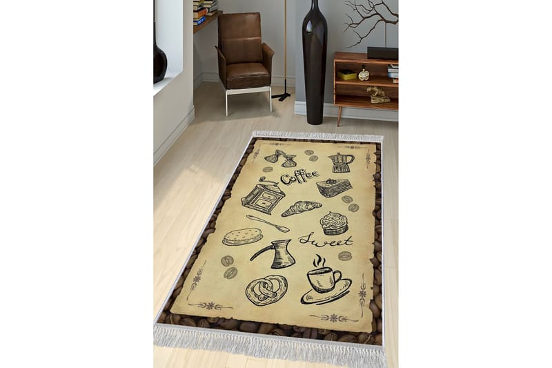 Matta Homefesto 180x280 cm - Multifärgad/Sammet - Textil & mattor - Matta - Orientalisk matta - Persisk matta