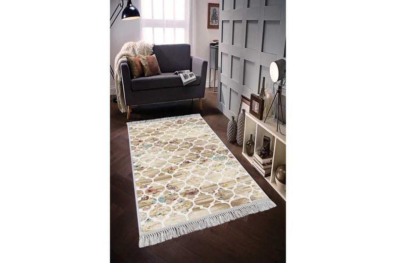 Matta Homefesto 180x280 cm - Multifärgad/Sammet - Små mattor - Orientalisk matta - Stor matta - Persisk matta
