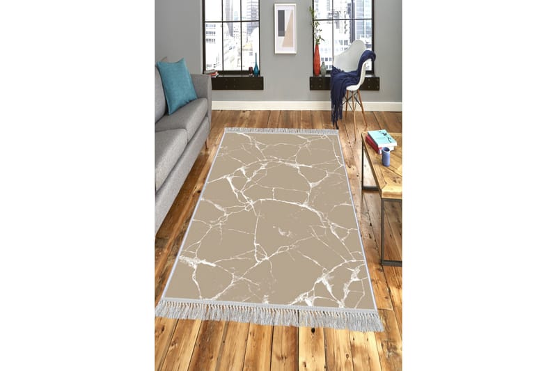 Matta Homefesto 80x120 cm - Multifärgad/Sammet - Små mattor - Orientalisk matta - Stor matta - Persisk matta