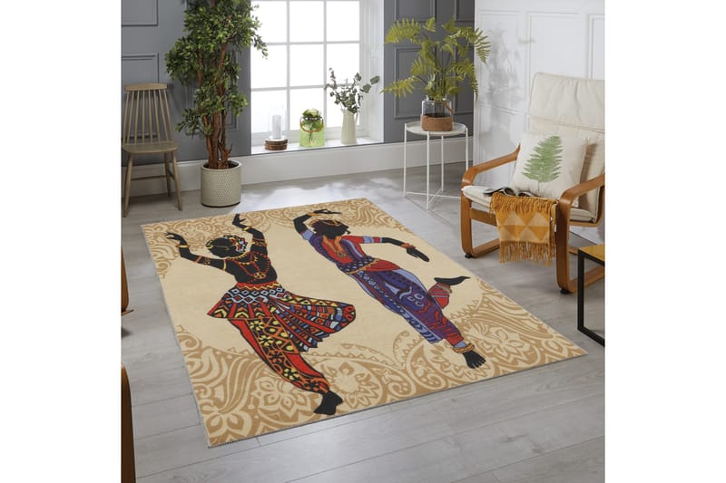 Matta Homefesto 80x200 cm - Multifärgad - Textil & mattor - Matta - Orientalisk matta - Persisk matta