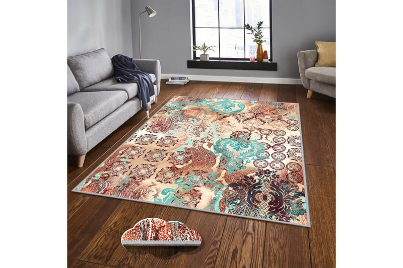 Matta Homefesto 80x200 cm - Multifärgad - Textil & mattor - Matta - Orientalisk matta - Persisk matta