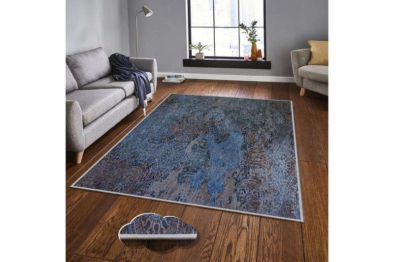 Matta Homefesto 80x200 cm - Multifärgad - Små mattor - Orientalisk matta - Stor matta - Persisk matta