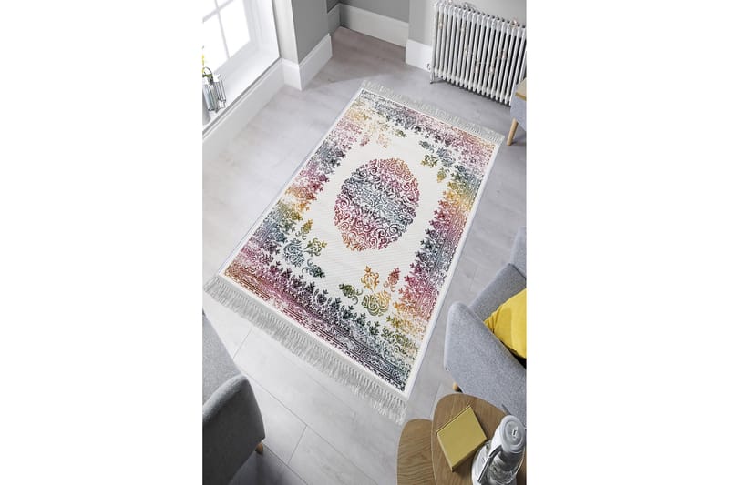 Matta Homefesto 80x200 cm - Multifärgad/Sammet - Textil & mattor - Matta - Orientalisk matta - Persisk matta