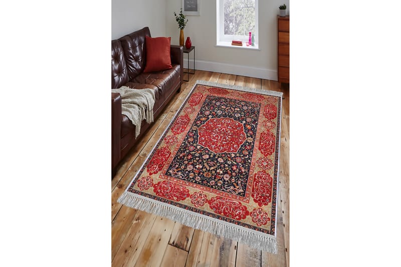 Matta Homefesto 80x200 cm - Multifärgad/Sammet - Textil & mattor - Matta - Orientalisk matta - Persisk matta