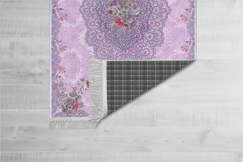 Matta Homefesto 80x200 cm - Multifärgad/Sammet - Textil & mattor - Matta - Orientalisk matta - Persisk matta