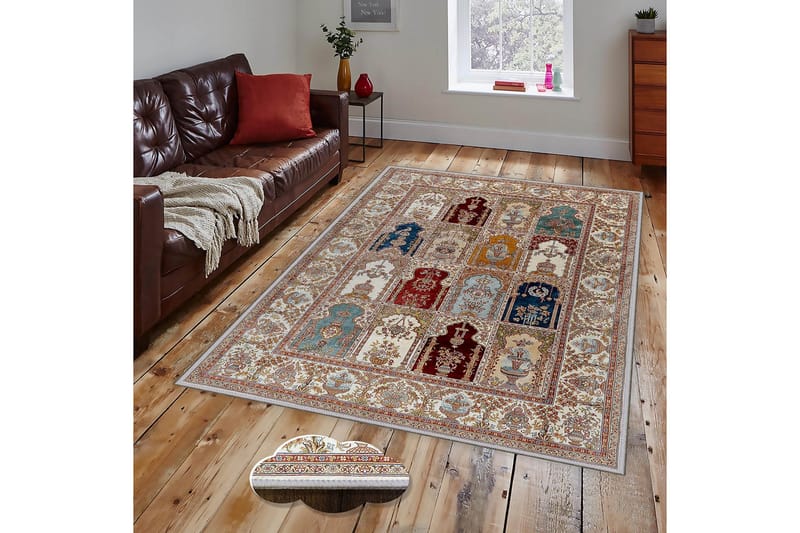 Matta Homefesto 80x300 cm - Multifärgad - Textil & mattor - Matta - Orientalisk matta - Persisk matta