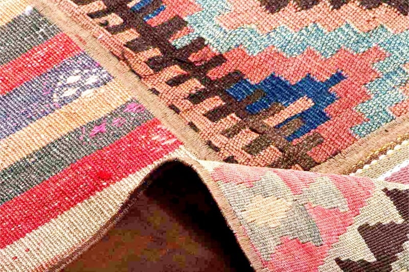 Handknuten Persisk Patchworkmatta 156x205 cm - Flerfärgad - Textil & mattor - Matta - Orientalisk matta - Patchwork matta