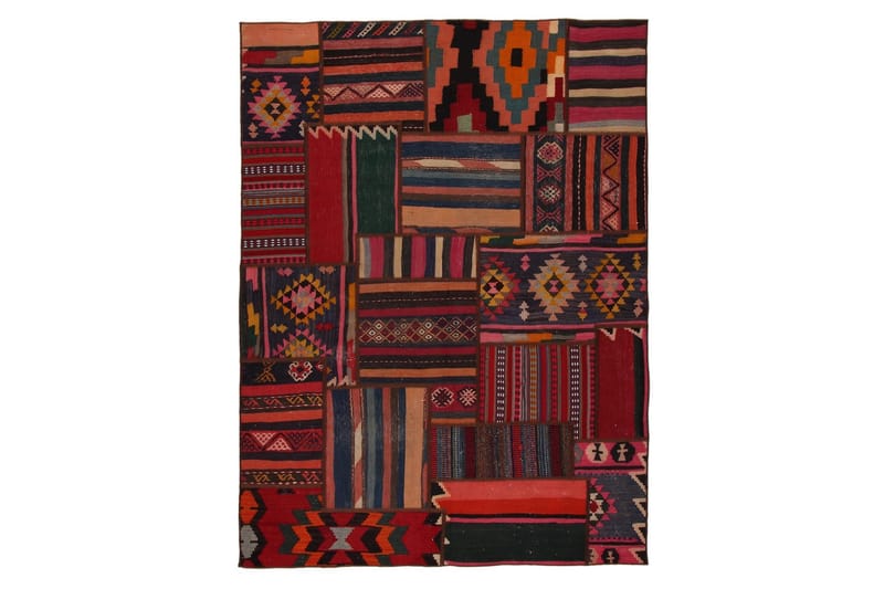 Handknuten Persisk Matta 154x211 cm Kelim - Flerfärgad - Textil & mattor - Matta - Orientalisk matta - Patchwork matta