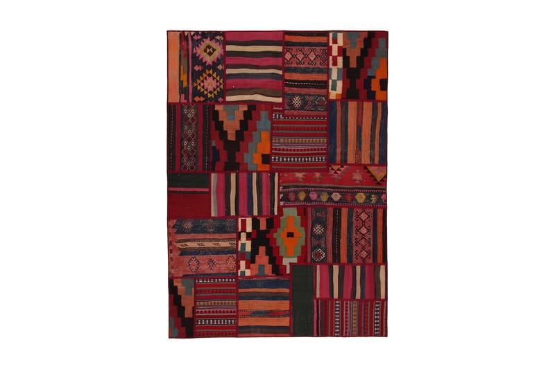 Handknuten Persisk Matta 154x205 cm Kelim - Flerfärgad - Textil & mattor - Matta - Orientalisk matta - Patchwork matta