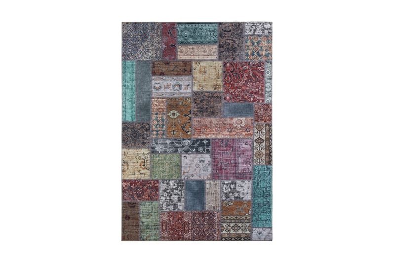 Patchham Patchworkmatta 160x230 cm - Flerfärgad - Textil & mattor - Matta - Orientalisk matta - Patchwork matta