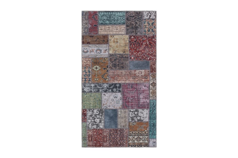 Patchham Patchworkmatta 80x300 cm - Flerfärgad - Textil & mattor - Matta - Orientalisk matta - Patchwork matta