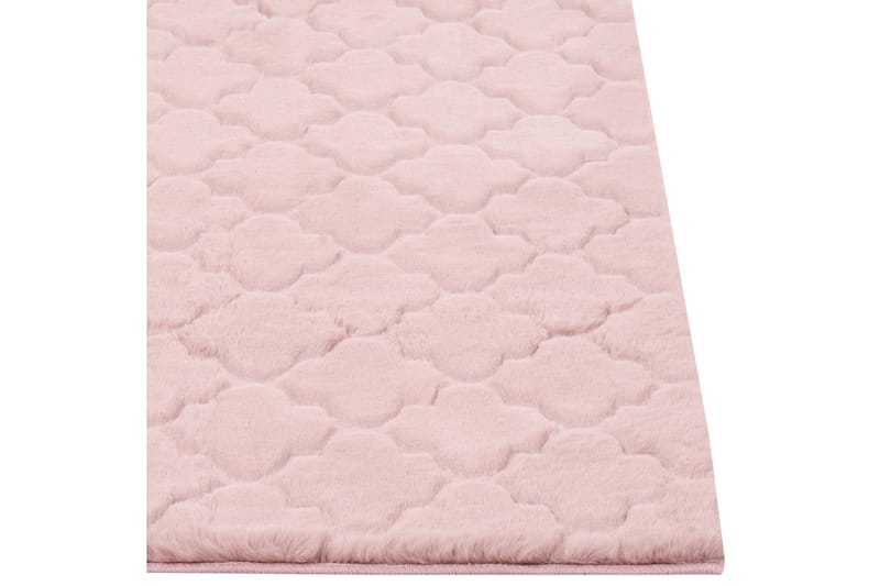 Skinnmatta Gharo 160x230 cm - Rosa - Textil & mattor - Matta - Fäll & skinnmatta