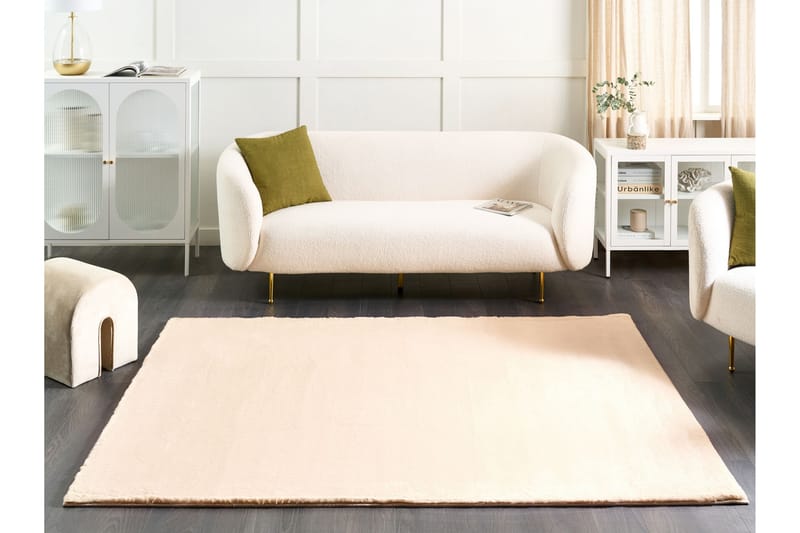 Skinnmatta Mirpur 80x150 cm - Beige - Textil & mattor - Matta - Fäll & skinnmatta