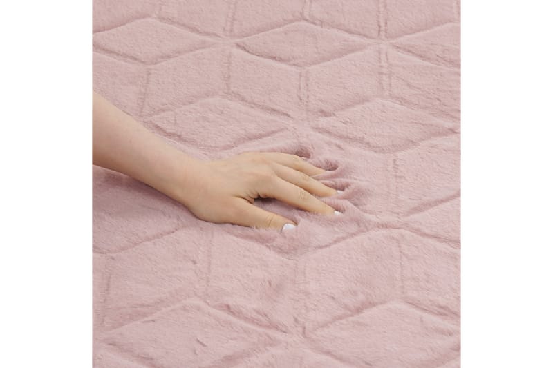 Skinnmatta Thatta 80x150 cm - Rosa - Textil & mattor - Matta - Fäll & skinnmatta