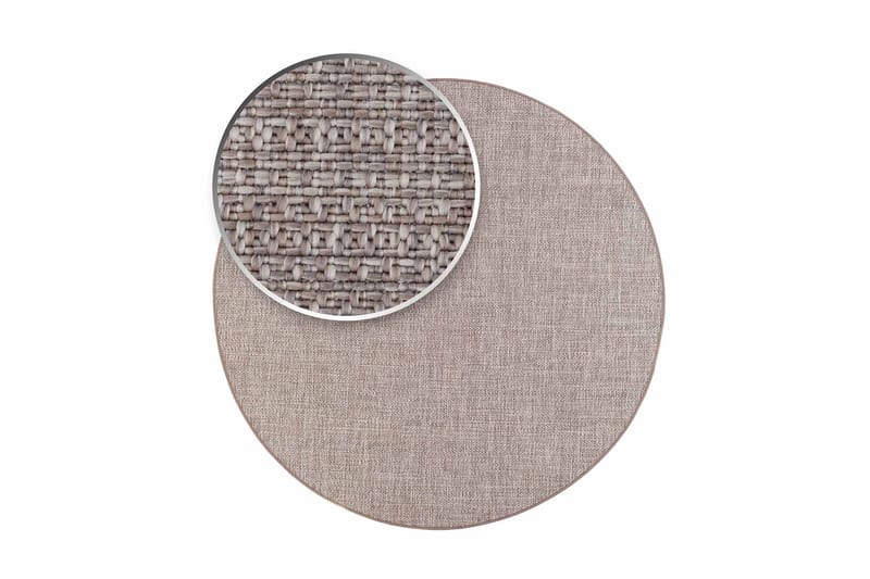 Capri Utomhusmatta Rund 200 cm - Linnebeige - Textil & mattor - Matta - Stor matta