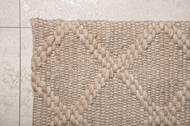 Cloudy Ullmatta 160x230 cm - Beige - Textil & mattor - Matta - Stor matta